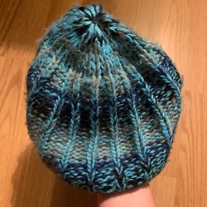 Blue Knit GISS toque